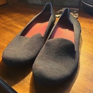 Rothys Heathered navy loafer